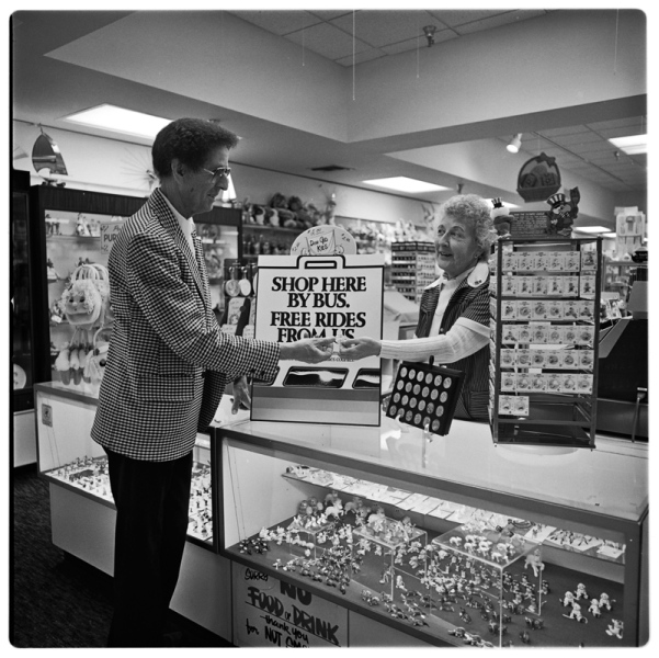 SCRTD - Token Promotion at Puente Hills Mall. 2-25-1984