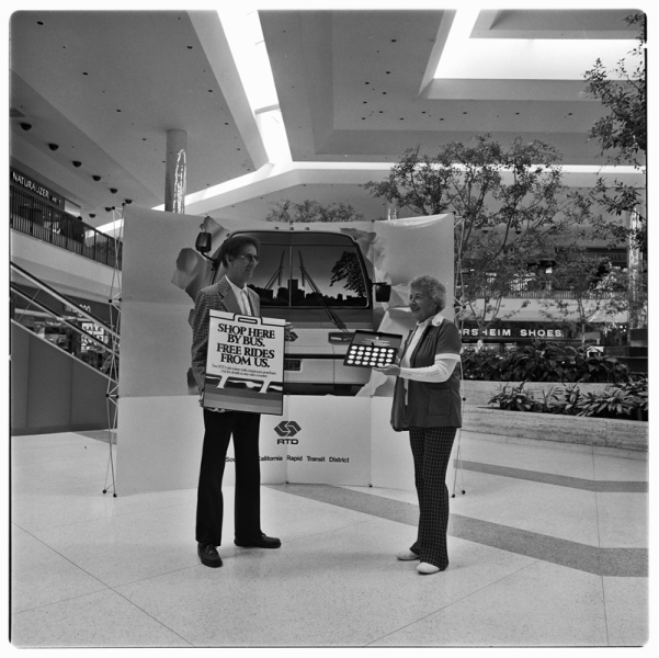 SCRTD - Token Promotion at Puente Hills Mall. 2-25-1984