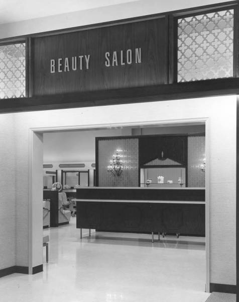 Bon Marche Beauty Salon in the Bon Marche department store in the Tacoma, WA mall