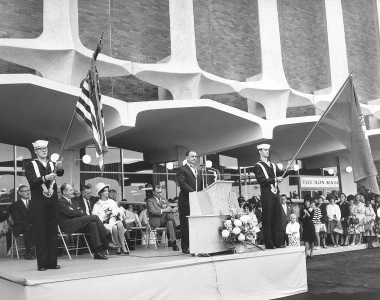 Opening Ceremony of the Bon Marche Deparment store at the new Tacoma Mall on August 3, 1964