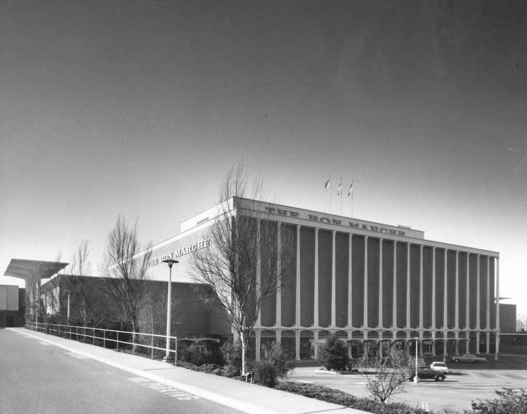 The Bon Marche department store in the Tacoma WA mall