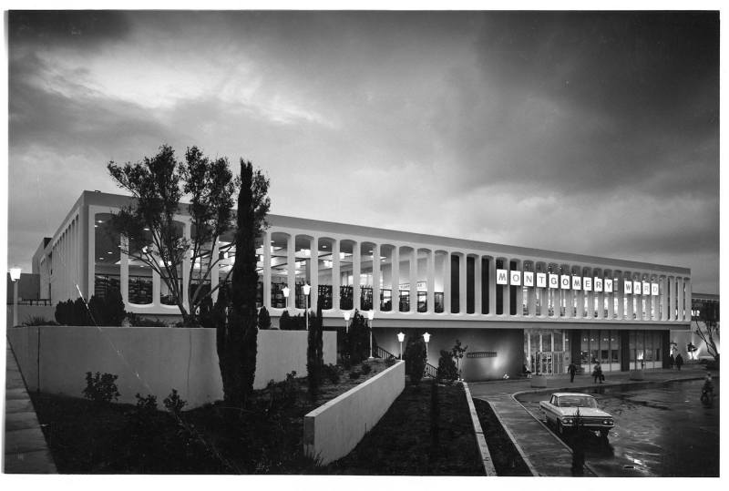 Montgomery Ward at Topanga Plaza in Canoga Park - 1960s