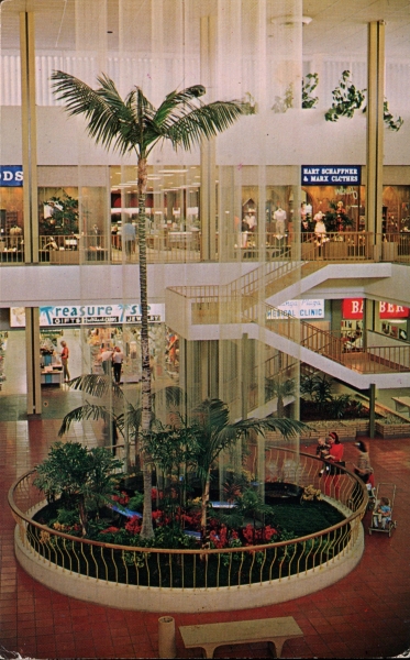 Rain Fountain, Topanga Plaza, Canoga Park, California