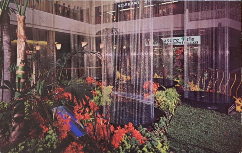 Rain Fountain, Topanga Plaza, Canoga Park, California 1965