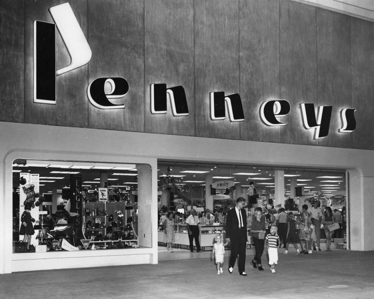 Penneys, Winter Park, FL, circa mid-60s