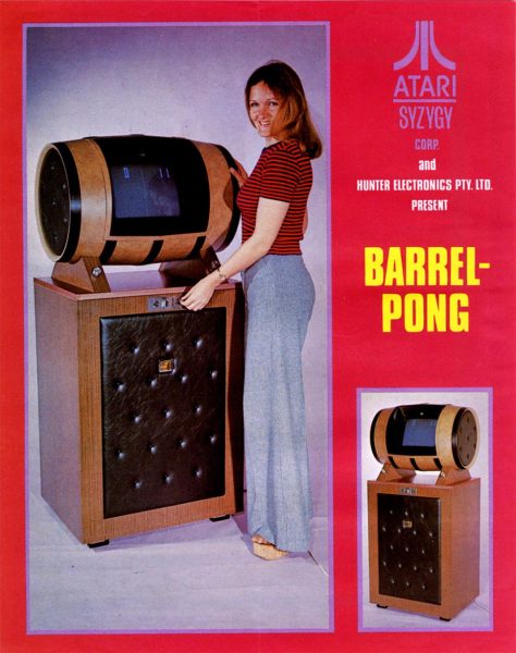 Atari Barrel-Pong AD