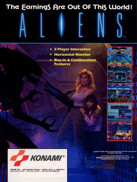 KONAMI - Aliens AD