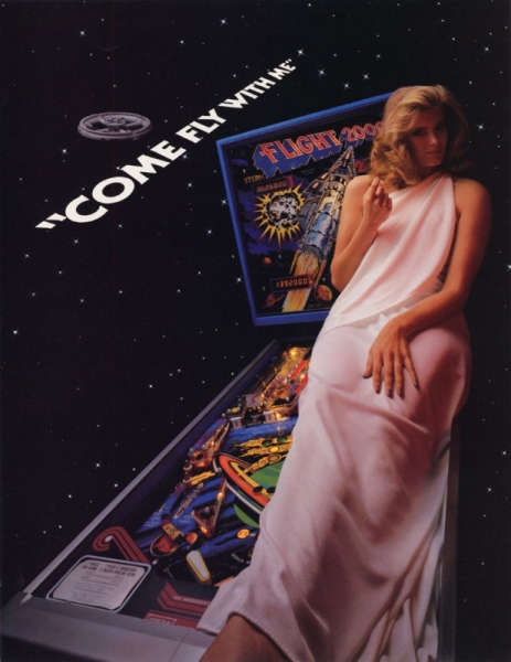 Come Fly With Me - Flight 2000 Pinball AD