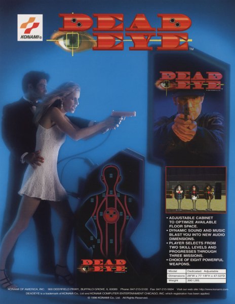 KONAMI - Dead Eye (with James Bond Wannabe) AD