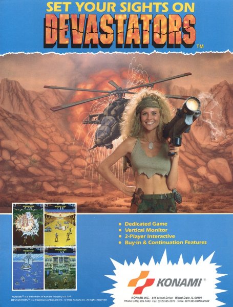 KONAMI - Set Your Sights on Devastators AD