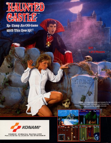 KONAMI - Haunted Castle AD