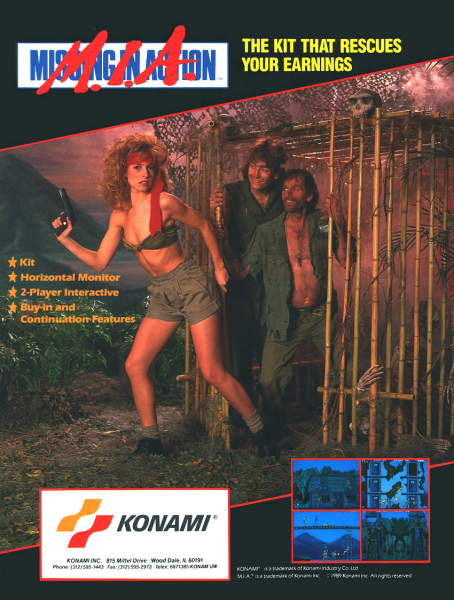 KONAMI - M.I.A. - Missing in Action AD