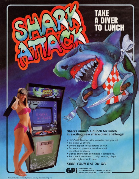 Take a Diver to Lunch - Shark Attack AD