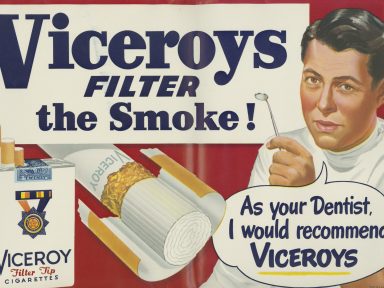 Viceroy, Filter the Smoke - As Your Dentist I Would Recommend Viceroys (1946)