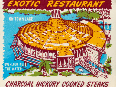 Steak Island - Austin's Most Exotic Restaurant - 600 East Riverside Drive, Austin TX Matchbook