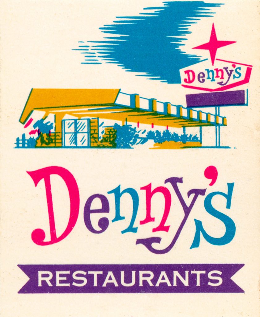 Denny's - Matchbook (from jericl cat via flickr)
