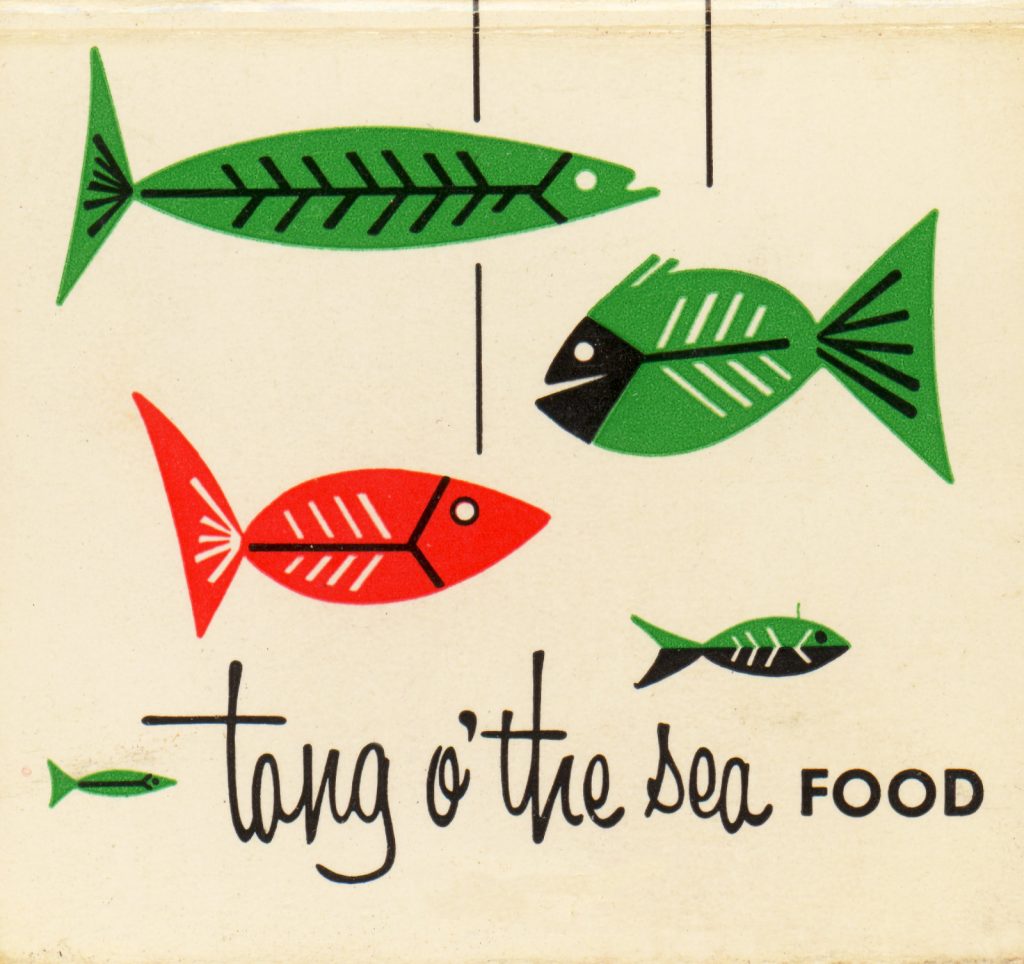 Tang o' the Sea - O'Donnell's Sea Grills - Washington D.C. and Bethesda, MD Matchbook (from jericl cat via flickr)
