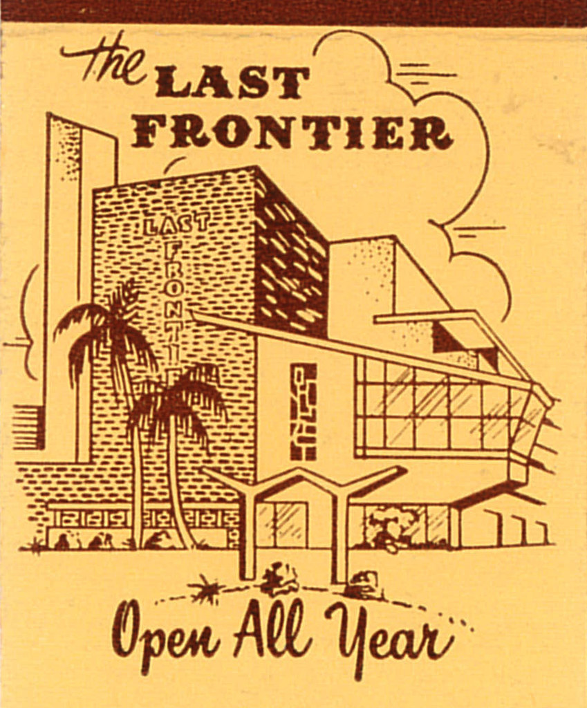 The Last Frontier, Miami Beach, Florida Matchbook (from jericl cat via flickr)