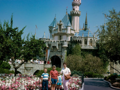 Disneyland - July 1965 - In front of Sleeping Beauty Castle