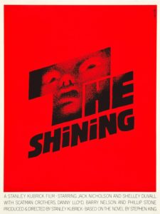 The Shining Movie Poster by Saul Bass 1980 - Art Krebs Studio