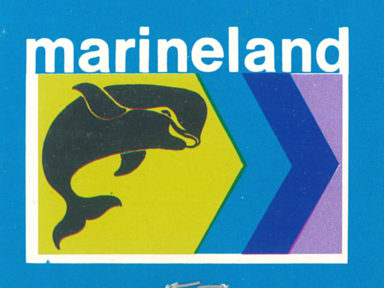 Marineland Los Angeles matchbook cover - scan from jericl cat via flickr