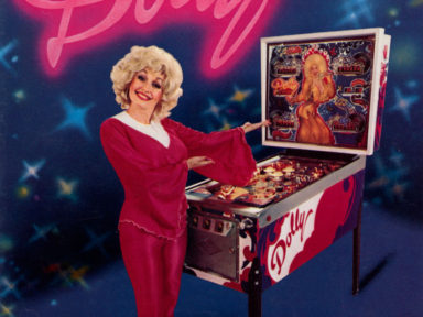 Dolly Parton Pinball Machine