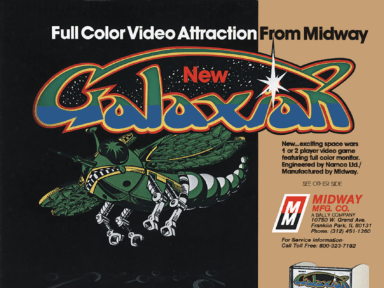 Galaxian Arcade Flyer