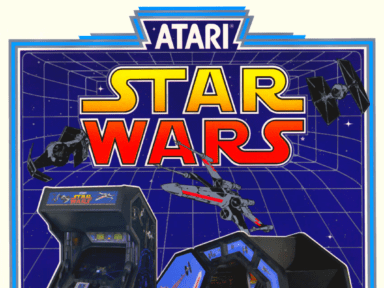 Advertisement Flyer for Star Wars Arcades