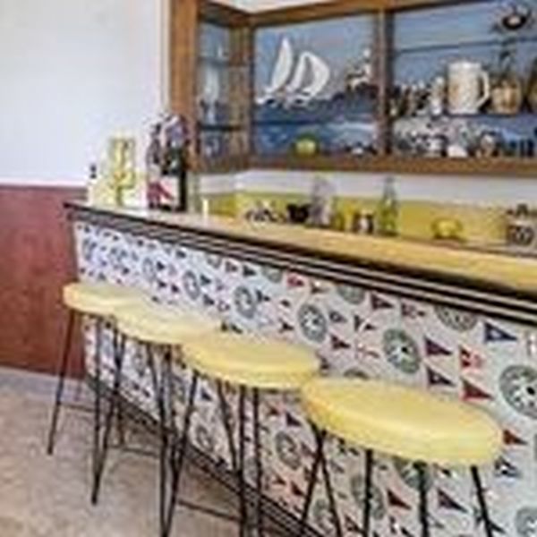 Vintage Basement Bar Files Radically Retro